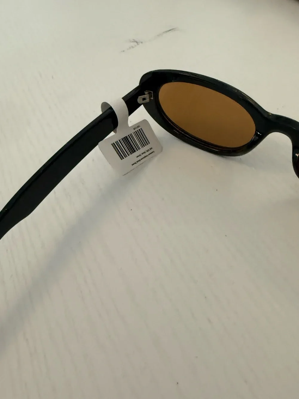Set of 2 Skinny Brown Sunglasses - Black & White